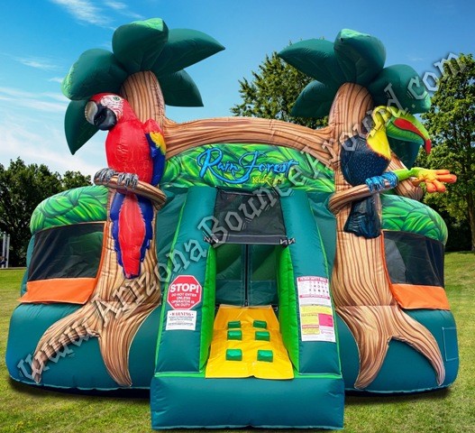 Rainforest Themed Bounce House Rental Phoenix Arizona